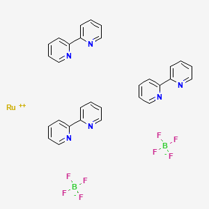 molecular formula C30H24B2F8N6Ru B8206897 Tris(2,2'-bipyridine)ruthenium(II) tetrafluoroborate 