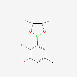 2-Chloro-3-fluoro-5-methylphenylboronic acid pinacol ester