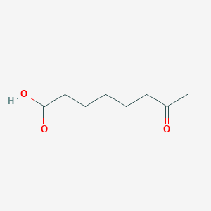 molecular formula C8H14O3 B082073 7-オキソオクタン酸 CAS No. 14112-98-2