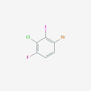 1-Bromo-3-chloro-4-fluoro-2-iodobenzene