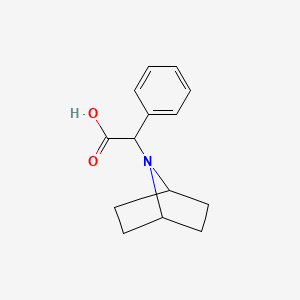 2-(7-Azabicyclo[2.2.1]heptan-7-yl)-2-phenylacetic acid