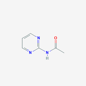 molecular formula C6H7N3O B082075 n-(Pyrimidin-2-yl)acetamide CAS No. 13053-88-8