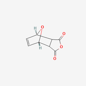 molecular formula C8H6O4 B8207622 4,10-Dioxatricyclo[5.2.1.0(2,6)]dec-8-ene-3,5-dione 