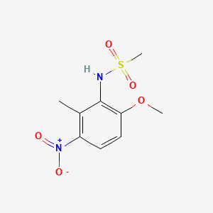 N-(6-methoxy-2-methyl-3-nitrophenyl)methanesulfonamide