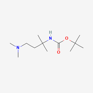 tert-butyl N-[4-(dimethylamino)-2-methylbutan-2-yl]carbamate