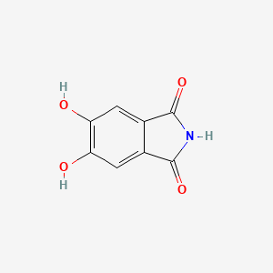 molecular formula C8H5NO4 B8207781 5,6-Dihydroxyisoindole-1,3-dione 