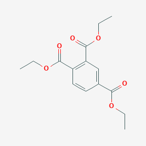 molecular formula C15H18O6 B082078 1,2,4-Benzenetricarboxylic acid, triethyl ester CAS No. 14230-18-3