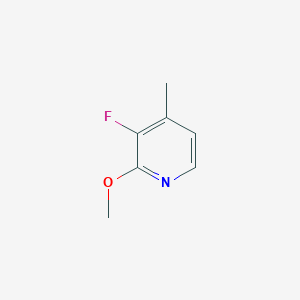molecular formula C7H8FNO B8207802 3-Fluoro-2-methoxy-4-methylpyridine 