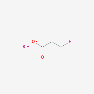 molecular formula C3H4FKO2 B8207822 CID 22723563 