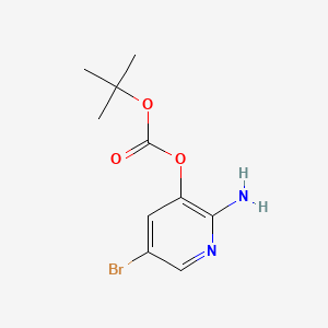 (2-Amino-5-bromopyridin-3-yl) tert-butyl carbonate