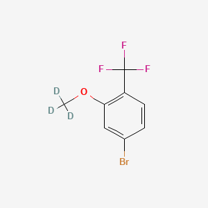 4-Bromo-2-(trideuteriomethoxy)-1-(trifluoromethyl)benzene