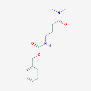 molecular formula C14H20N2O3 B8208097 Benzyl (3-dimethylcarbamoylpropyl)carbamate 
