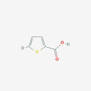 molecular formula C5H4O2S B082081 5-Deuteriothiophene-2-carboxylic acid CAS No. 13999-11-6