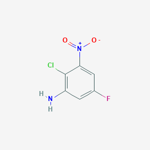 2-Chloro-5-fluoro-3-nitroaniline