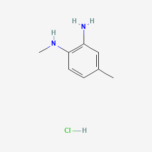 1-N,4-dimethylbenzene-1,2-diamine;hydrochloride