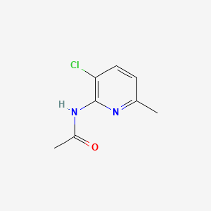molecular formula C8H9ClN2O B8208279 N-(3-chloro-6-methylpyridin-2-yl)acetamide 