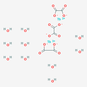 molecular formula C6H20O22Tb2 B8208319 Oxalate;terbium(3+);decahydrate 