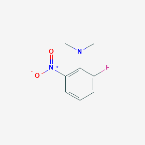 molecular formula C8H9FN2O2 B8208365 2-Fluoro-N,N-dimethyl-6-nitroaniline 