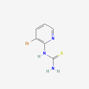 molecular formula C6H6BrN3S B8208384 N-(3-Bromo-2-pyridyl)thiourea 