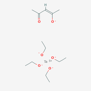 molecular formula C13H27O6Ta B8208429 ethanolate;(Z)-4-oxopent-2-en-2-olate;tantalum(5+) 