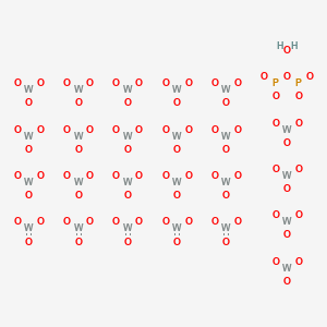 molecular formula H2O78P2W24 B8208442 CID 91927788 