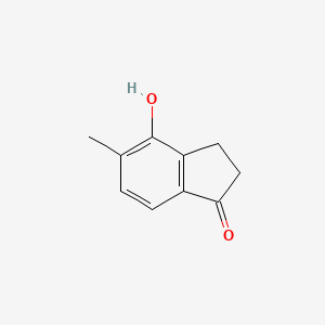 4-Hydroxy-5-methyl-2,3-dihydro-1H-inden-1-one