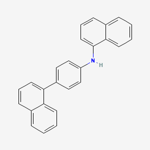 N-(4-(Naphthalen-1-yl)phenyl)naphthalen-1-amine
