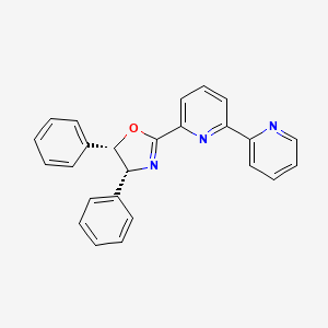 (4R,5S)-2-([2,2'-Bipyridin]-6-yl)-4,5-diphenyl-4,5-dihydrooxazole