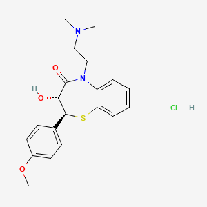 Desacetyldilthiazem hydrochloride