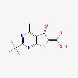 molecular formula C13H16N2O3S B8208671 CID 50989108 