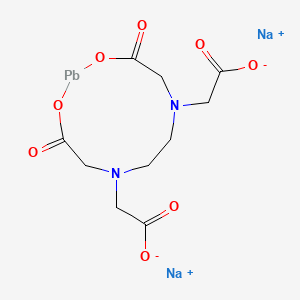 Glycine, N,N'-1,2-ethanediylbis[N-(carboxymethyl)-, lead(2+) sodium salt (1:1:2)