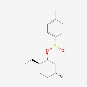 molecular formula C17H26O2S B8208772 [(1R,2S,5R)-5-methyl-2-propan-2-ylcyclohexyl] (R)-4-methylbenzenesulfinate 