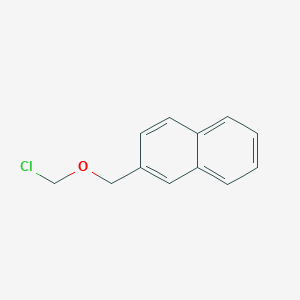 molecular formula C12H11ClO B8208810 2-((Chloromethoxy)methyl)naphthalene CAS No. 914300-10-0