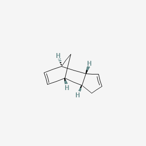 molecular formula C10H12 B8208824 (3aalpha,4alpha,7alpha,7aalpha)-3a,4,7,7a-Tetrahydro-4,7-methano-1H-indene CAS No. 13257-74-4