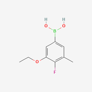 (3-Ethoxy-4-fluoro-5-methylphenyl)boronic acid