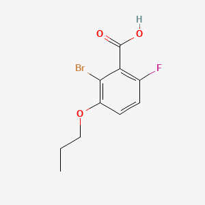 2-Bromo-6-fluoro-3-propoxybenzoic acid