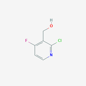 molecular formula C6H5ClFNO B8209146 (2-Chloro-4-fluoropyridin-3-yl)methanol 