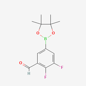 3,4-Difluoro-5-formylphenylboronic acid pinacol ester