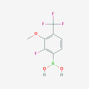 (2-Fluoro-3-methoxy-4-(trifluoromethyl)phenyl)boronic acid