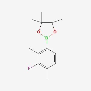 molecular formula C14H20BFO2 B8209332 3-Fluoro-2,4-dimethylphenylboronic acid pinacol ester 