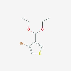 Bromo-4-(diethoxymethyl)-thiophene