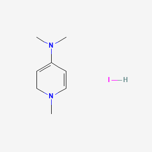 molecular formula C8H15IN2 B8209471 N,N,1-trimethyl-2H-pyridin-4-amine;hydroiodide 