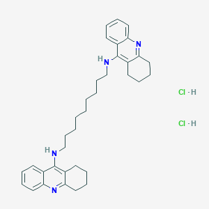 molecular formula C35H46Cl2N4 B8209589 Bis-THA inhibitor 8 