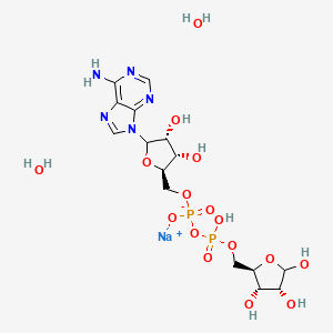 molecular formula C15H26N5NaO16P2 B8209604 ADP ribose (sodium) 