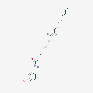 molecular formula C26H43NO2 B8209671 (E)-N-[(3-methoxyphenyl)methyl]octadec-9-enamide 