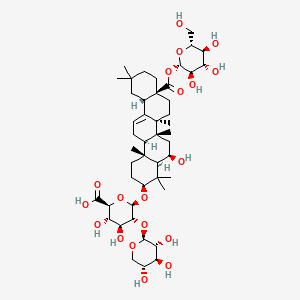molecular formula C47H74O19 B8209683 PseudoginsenosideRT1 