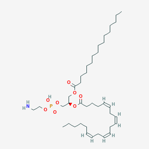 molecular formula C41H74NO8P B8209758 1-hexadecanoyl-2-(5Z,8Z,11Z,14Z-eicosatetraenoyl)-sn-glycero-3-phosphoethanolamine 