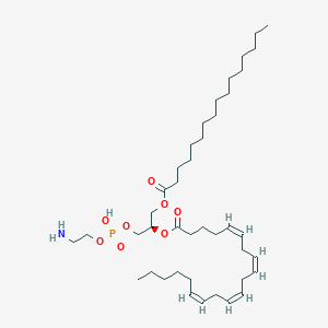 molecular formula C41H74NO8P B8209758 1-十六烷酰基-2-(5Z,8Z,11Z,14Z-二十碳四烯酰基)-sn-甘油-3-磷酸乙醇胺 