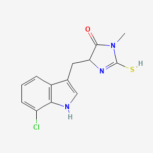 molecular formula C13H12ClN3OS B8209902 CID 643952 