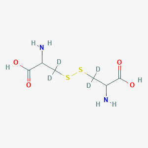 molecular formula C6H12N2O4S2 B8209921 DL-Cystine-d4 CAS No. 108641-83-4